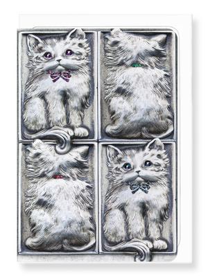 Ezen Designs - Enchanting cat - Greeting Card - Front