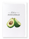 Ezen Designs - Avocuddle - Greeting Card - Front