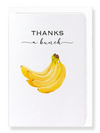 Ezen Designs - Thanks a banana bunch - Greeting Card - Front