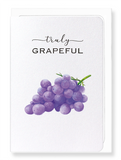 Ezen Designs - Truly grapeful - Greeting Card - Front