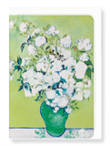 Ezen Designs - Roses in a vase (1890) - Greeting Card - Front