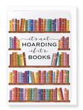 Ezen Designs - Hoarding books - Greeting Card - Front