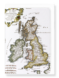 Ezen Designs - British isles (c.1760) - Greeting Card - Front