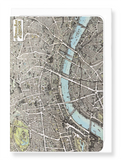 Ezen Designs - London at the close of 19th C - Greeting Card - Front