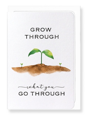 Ezen Designs - What you go through - Greeting Card - Front