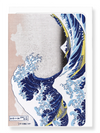 Ezen Designs - Great wave - Greeting Card - Front