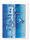 Ezen Designs - Ushibori ferry - Greeting Card - Front