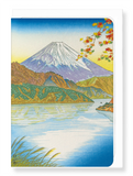 Ezen Designs - Mount fuji and lake ashi - Greeting Card - Front