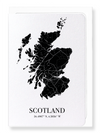 Scotland cutout (Pack of 8 cards)