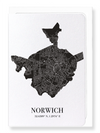 Norwich cutout (Pack of 8 cards)