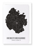 Herefordshire cutout (Pack of 8 cards)