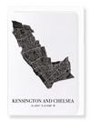 Royal Borough of Kensington and Chelsea cutout (Pack of 8 cards)