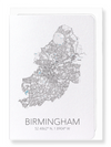 Birmingham cutout (Pack of 8 cards)