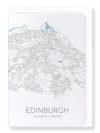 Edinburgh cutout (Pack of 8 cards)