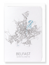 Belfast cutout (Pack of 8 cards)