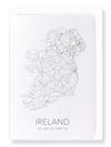 Ireland cutout (Pack of 8 cards)