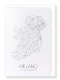 Ireland cutout (Pack of 8 cards)