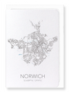 Norwich cutout (Pack of 8 cards)