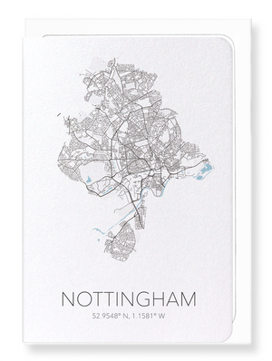 Nottingham cutout (Pack of 8 cards)