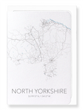 North Yorkshire cutout (Pack of 8 cards)