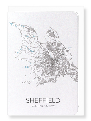 Sheffield cutout (Pack of 8 cards)