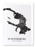 St Petersburg cutout (Pack of 8 cards)