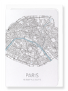 Paris cutout (Pack of 8 cards)