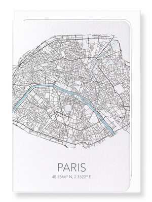 Paris cutout (Pack of 8 cards)