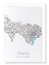 Tokyo cutout (Pack of 8 cards)