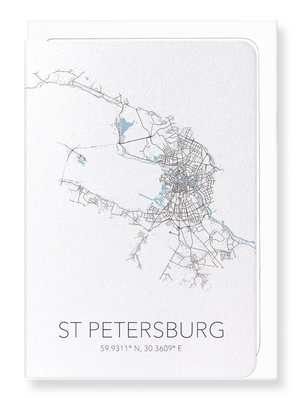 St Petersburg cutout (Pack of 8 cards)