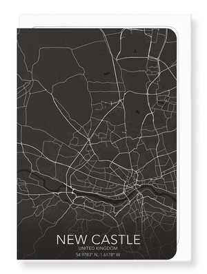 Newcastle full map (Pack of 8 cards)