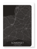 Somerset full map (Pack of 8 cards)