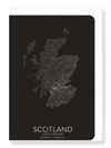 Scotland full map (Pack of 8 cards)