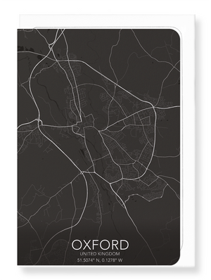 Oxford full map (Pack of 8 cards)