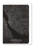 Liverpool full map (Pack of 8 cards)