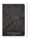 Nottingham full map (Pack of 8 cards)