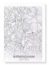 Birmingham full map (Pack of 8 cards)