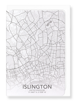 Islington full map (Pack of 8 cards)