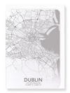 Dublin full map (Pack of 8 cards)