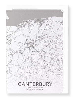 Canterbury full map (Pack of 8 cards)