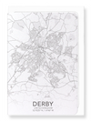 Derby full map (Pack of 8 cards)