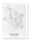 Oxford full map (Pack of 8 cards)