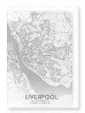 Liverpool full map (Pack of 8 cards)