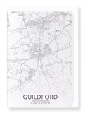 Guildford full map (Pack of 8 cards)