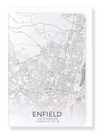 Enfield full map (Pack of 8 cards)