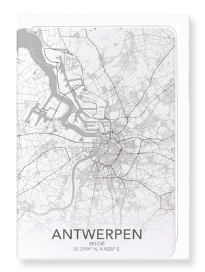 Antwerp cutout (Pack of 8 cards)