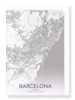 Barcelone cutout (Pack of 8 cards)