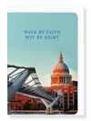 Ezen Designs - Faith not by sight - Greeting Card - Front