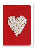 Ezen Designs - Popcorn heart - Greeting Card - Front