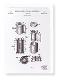 Ezen Designs - Patent of reloadable film (1937) - Greeting Card - Front